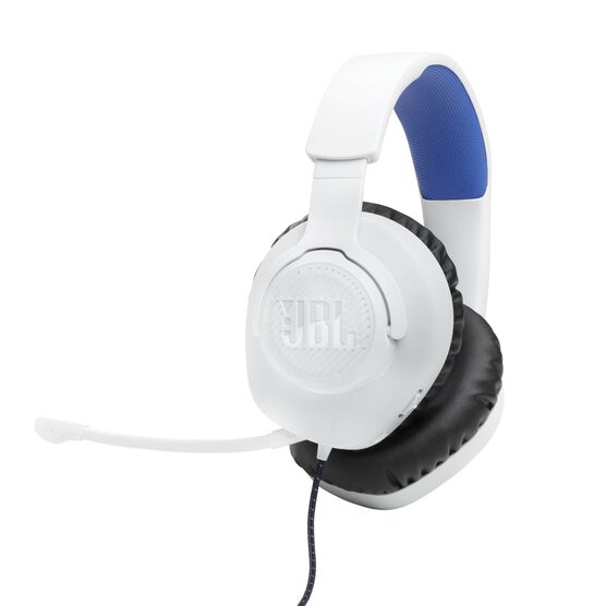 JBL Quantum 100P Console - White - Wired over-ear gaming headset with a detachable mic - Hero JBL Quantum 100P Console - White - Wired over-ear gaming headset with a detachable mic - Hero